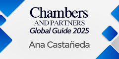 Awards Chambers and Partners - Global Guide 2025 - Ana Castañeda