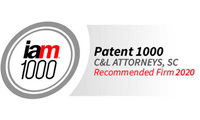 IAM PATENT 1000 2020 - C&L Attorneys, SC.