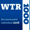 World Trademark Review. WTR 1000 2016 - Ms. Ana Castañeda