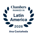 Chambers Partners Global Latin America Guide 2026 - Ana Castaneda - C&L Attorneys, SC.